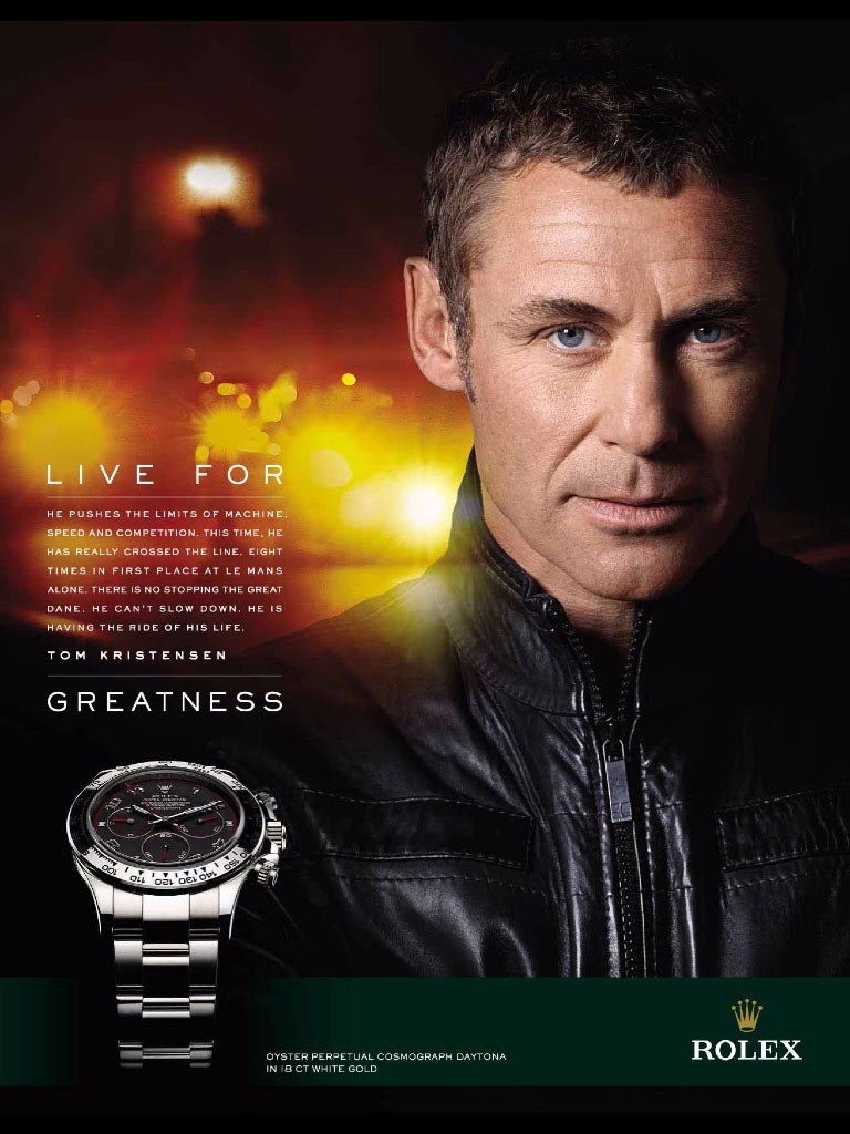 rolex ads 2018