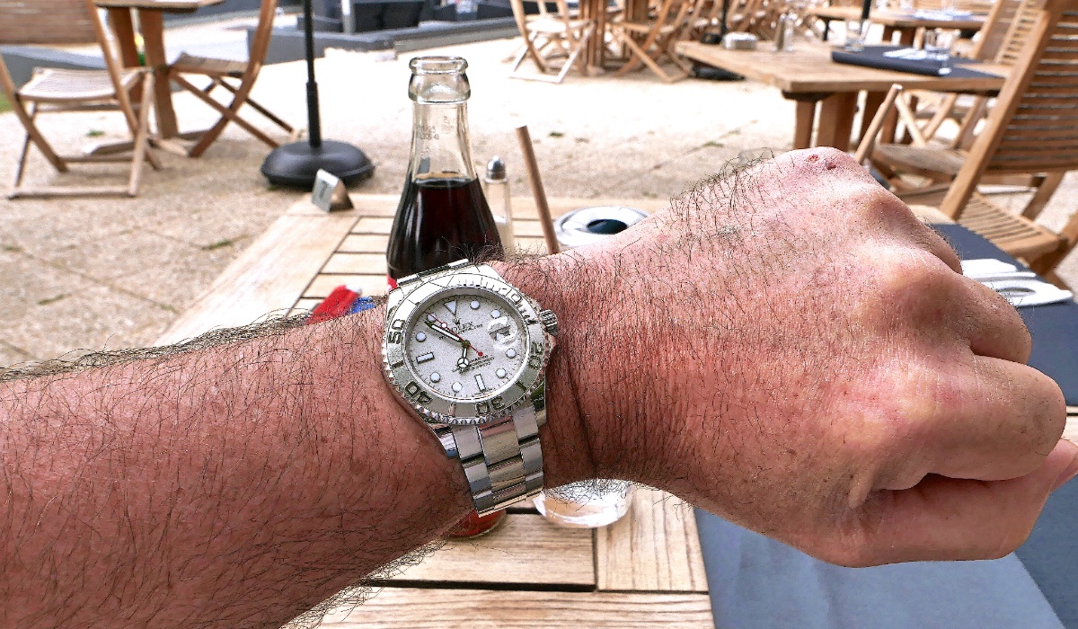 Rolex Yacht-Master: Luxury Sport Watch Wristshot