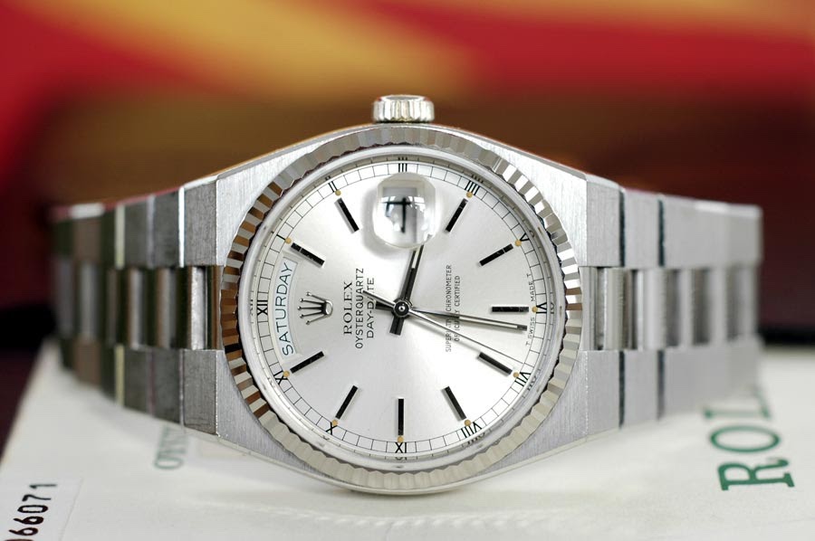 rolex oyster quartz date