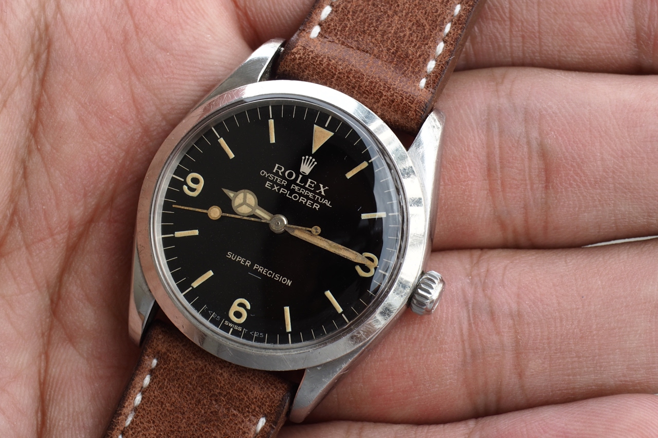 rolex 5500 explorer dial