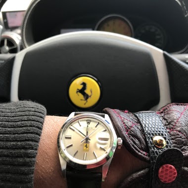 rolex and ferrari