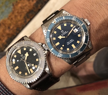 Rolex - A of vintage blue