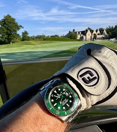 Rolex Golf Course Saturday Wristshot