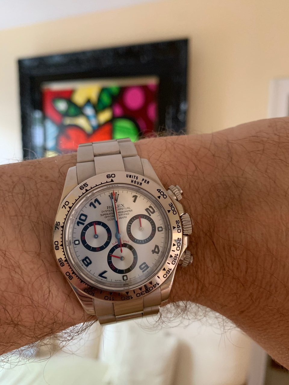 daytona arabic numerals