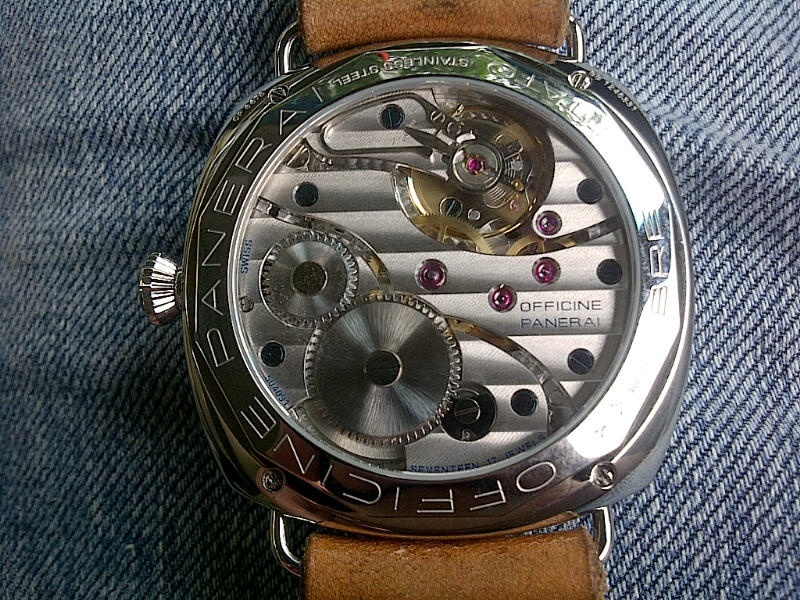 panerai rolex movement