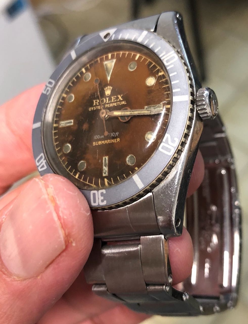 rolex radium dial