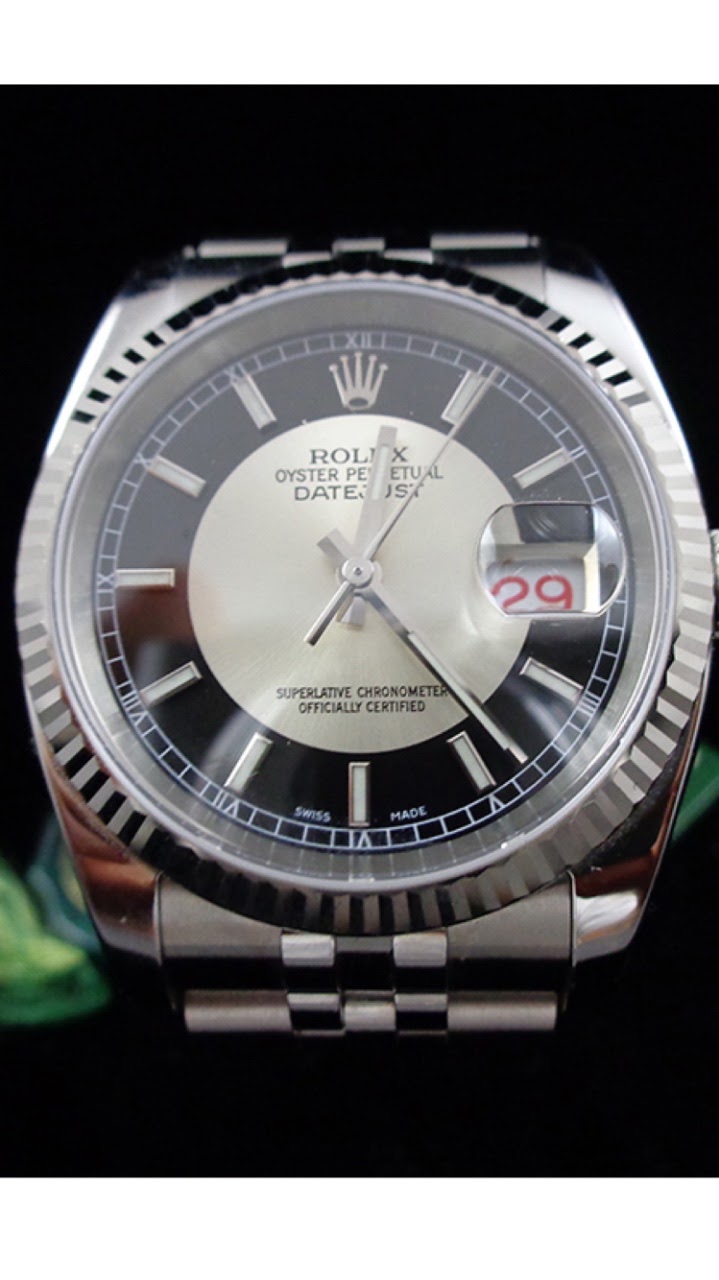 rolex tuxedo datejust