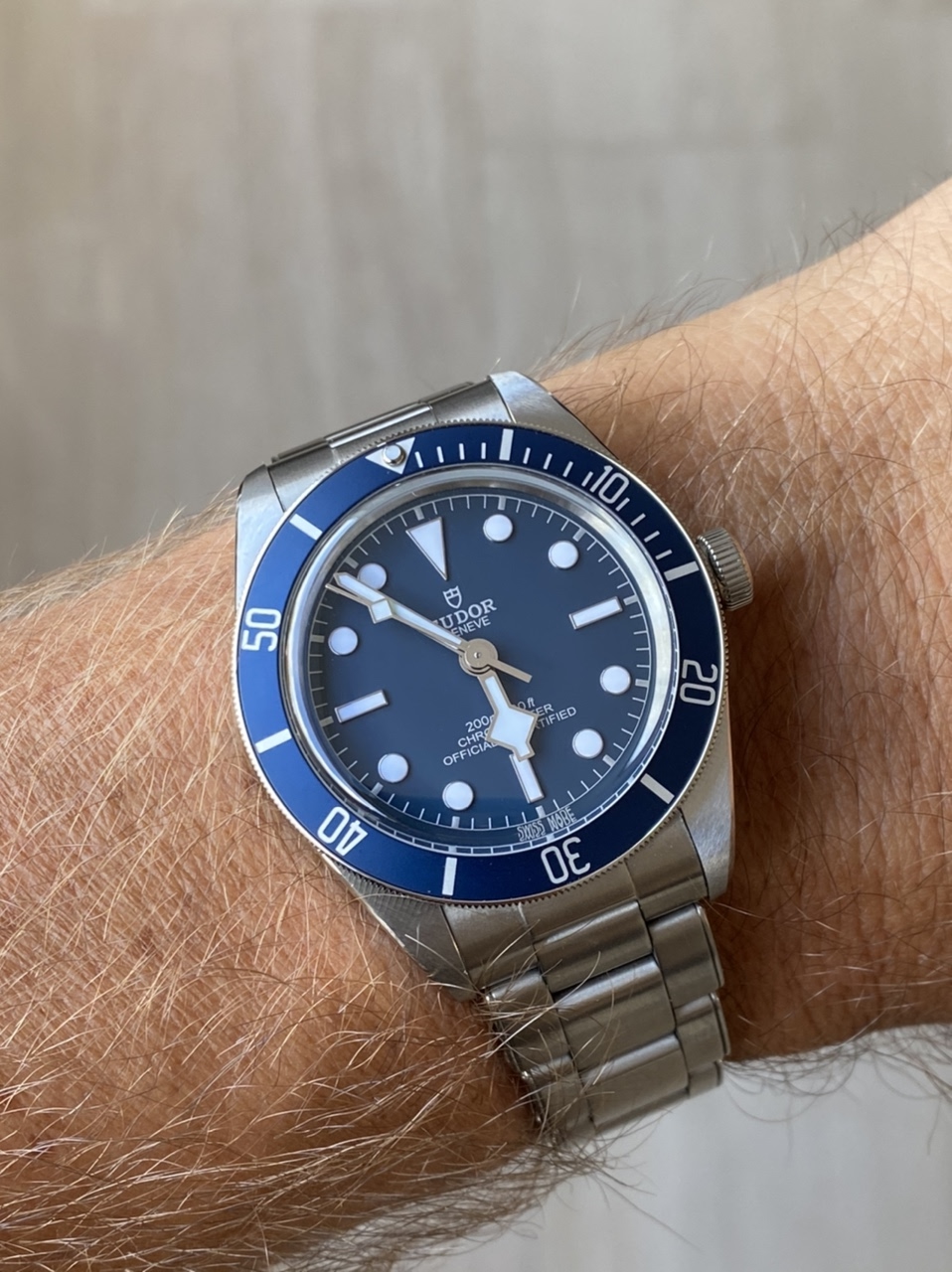 Rolex After seeing the posts about the New Tudor BB58 blue