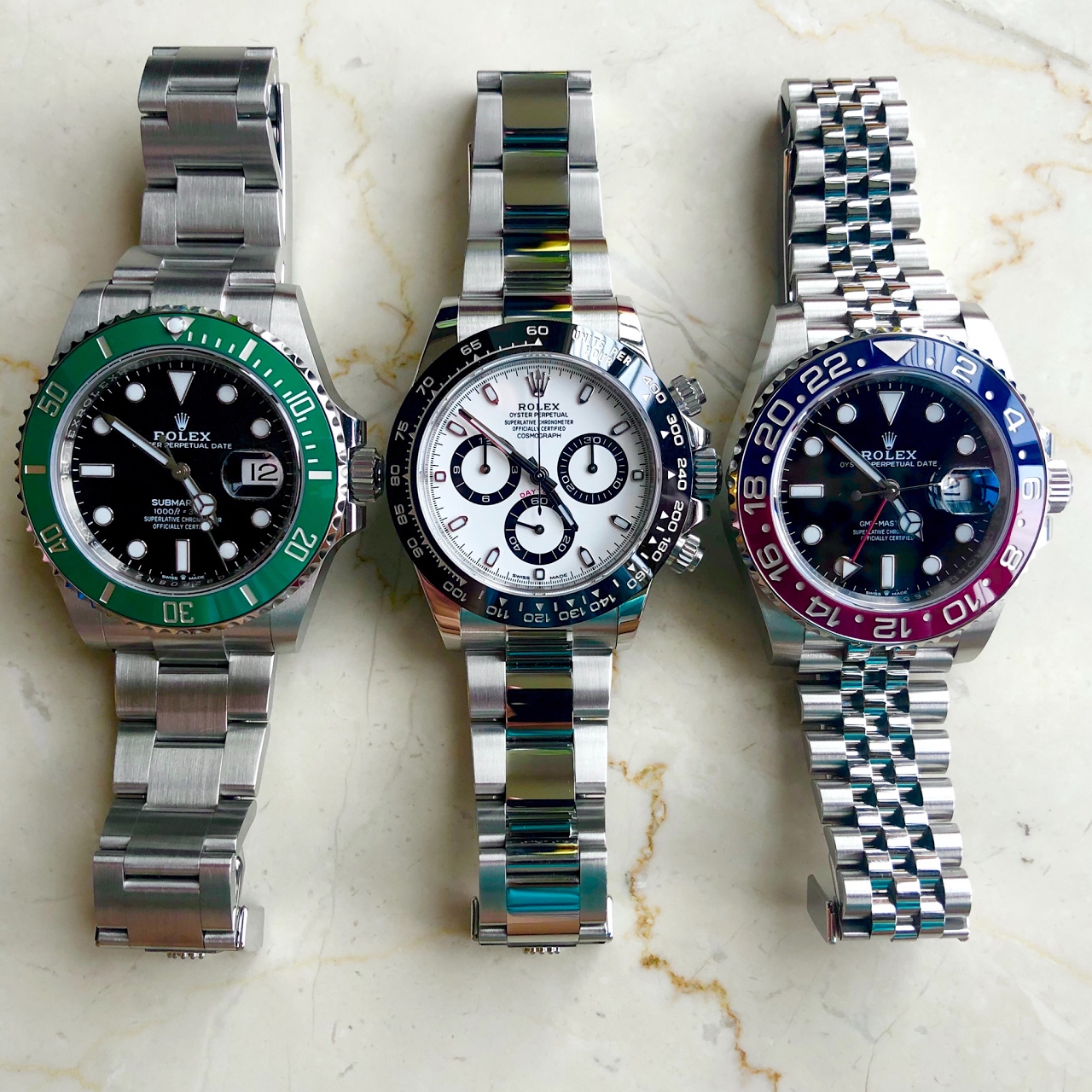 difference between gmt master and submariner