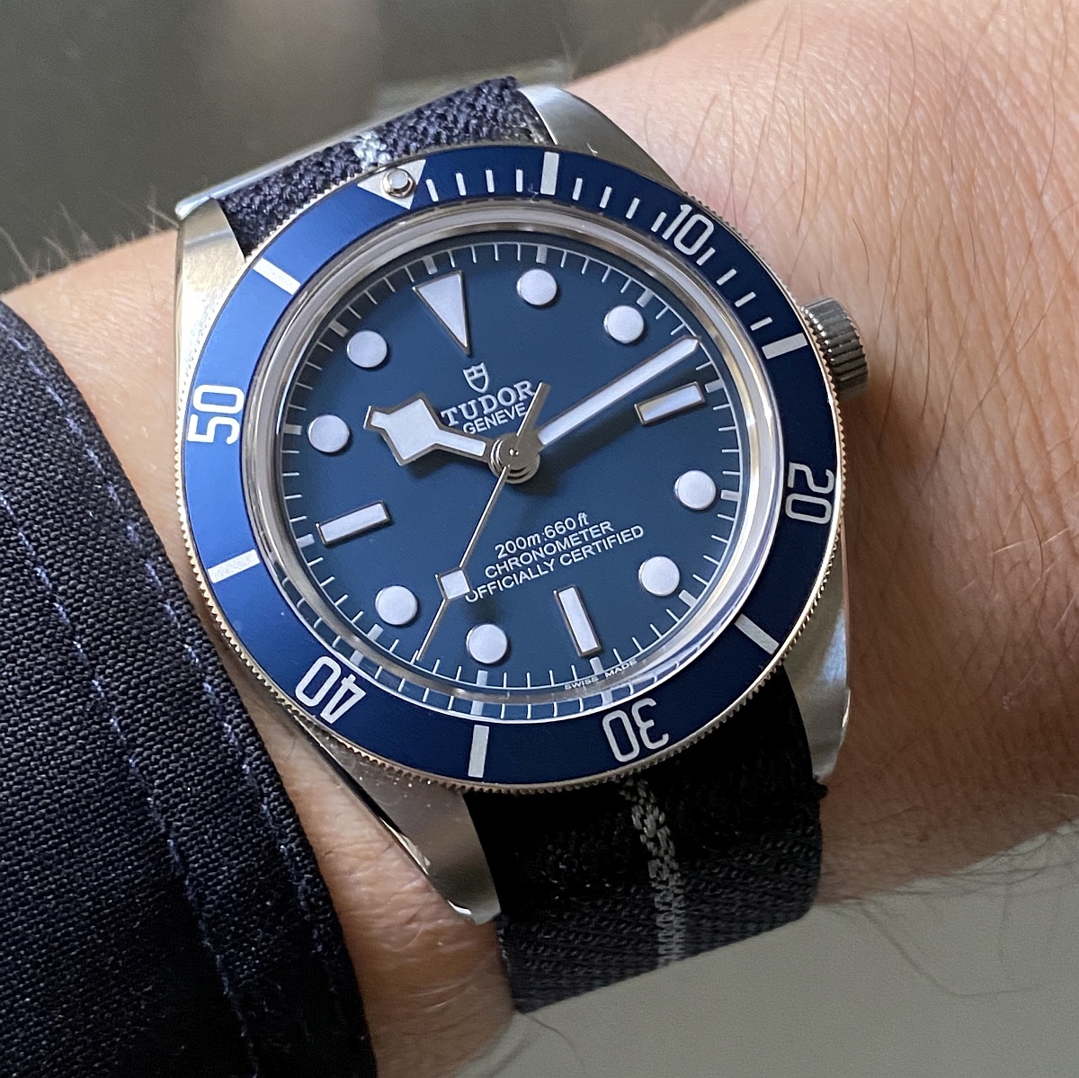 Rolex Hands on review of the Tudor Black Bay 58 Navy Blue