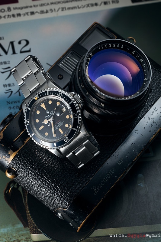 Rolex 1680 Submariner & Leica M2 Vintage Toys