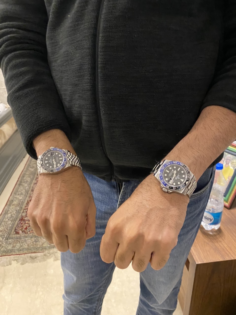 rolex pepsi batman