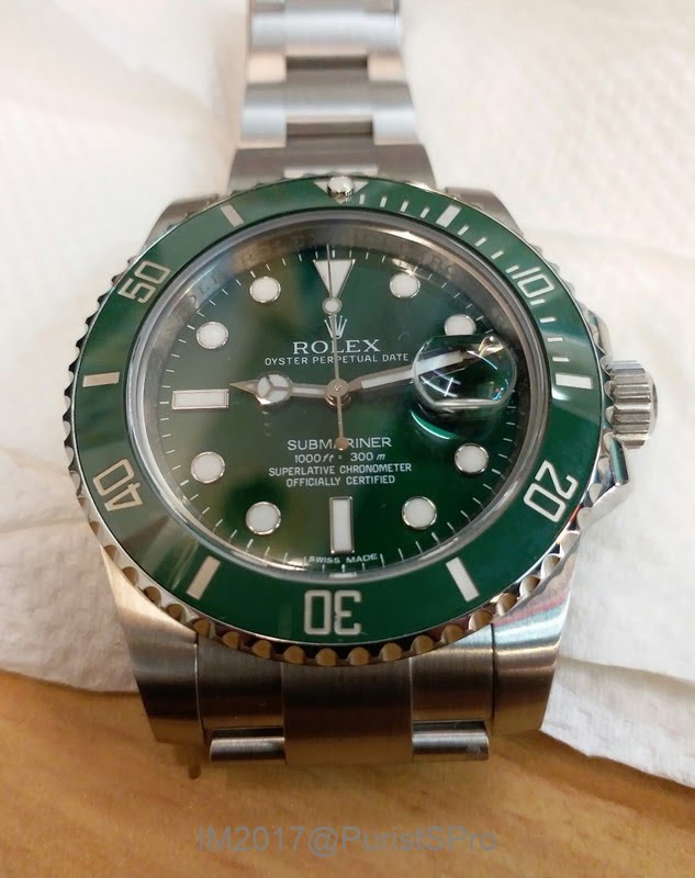 rolex explorer green