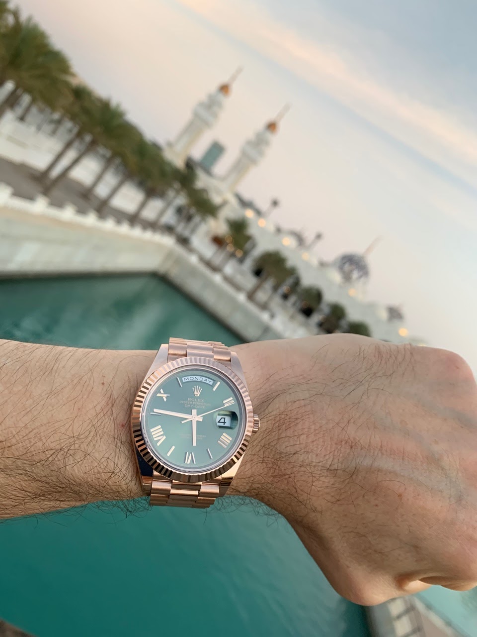 rolex dd40 rose gold