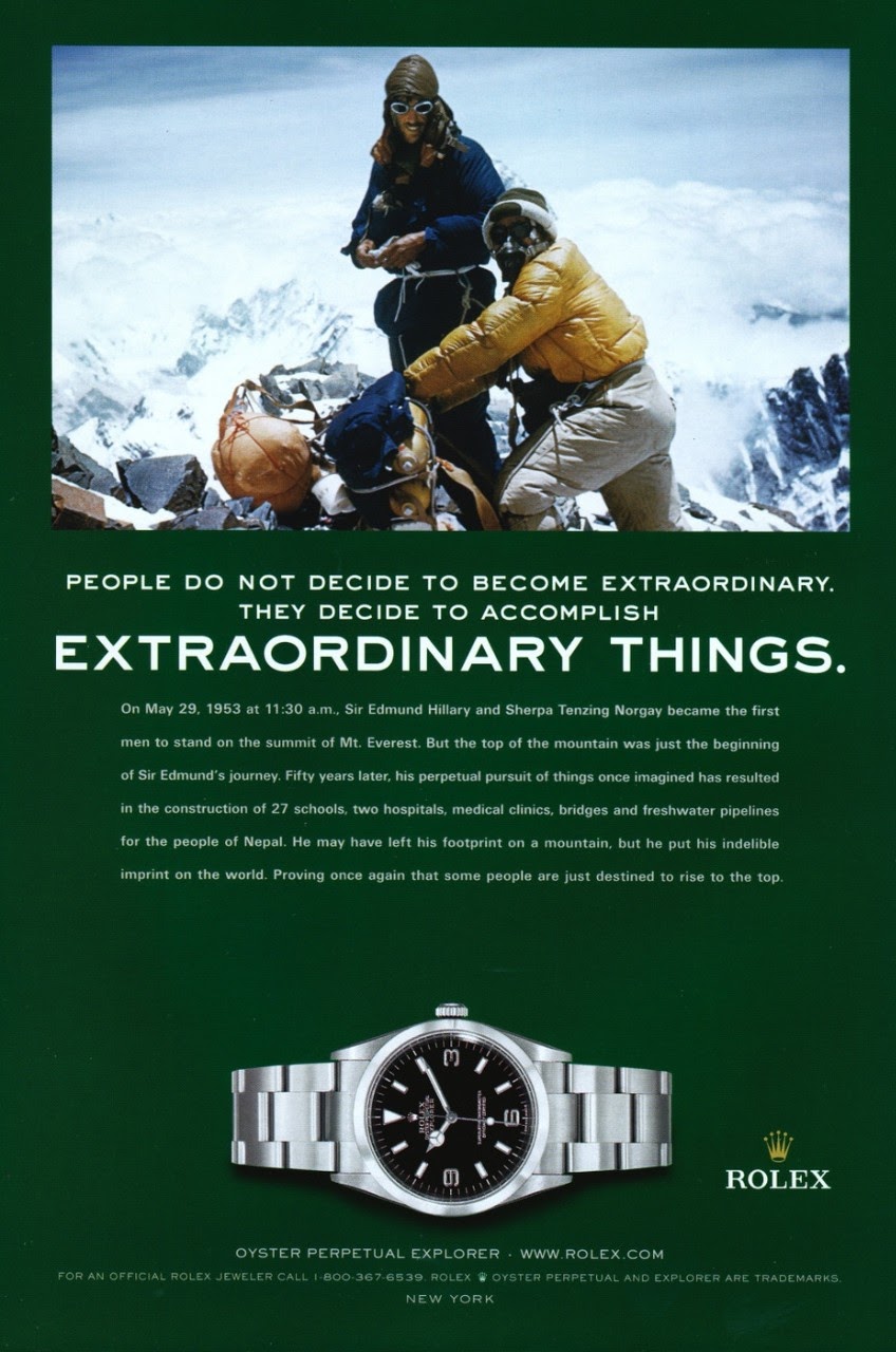 old rolex ads