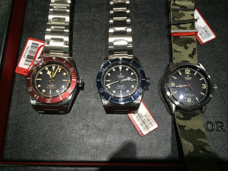 Nice trio. The camouflage fabric strap is quite nice actually!