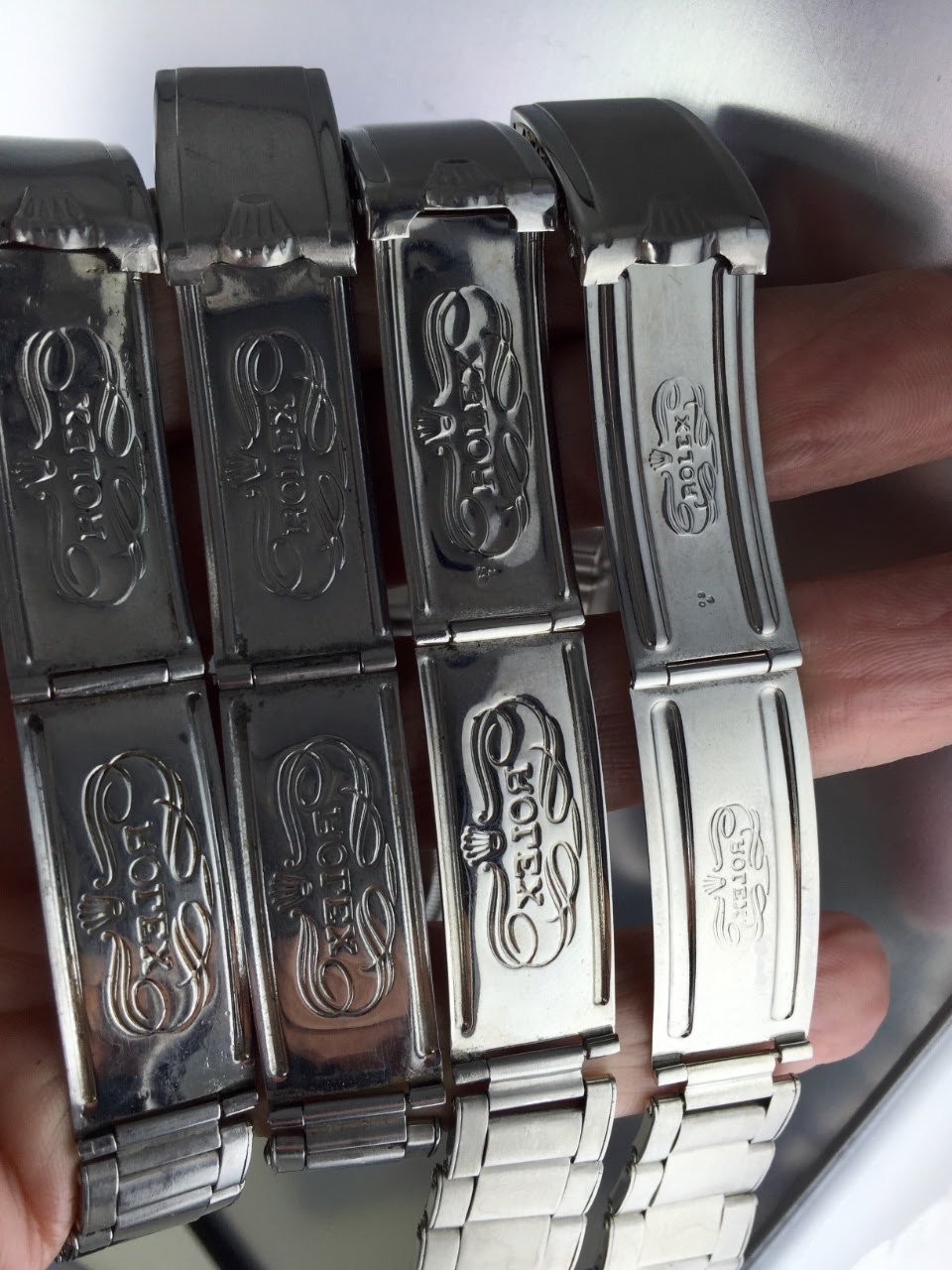 rolex big logo bracelet