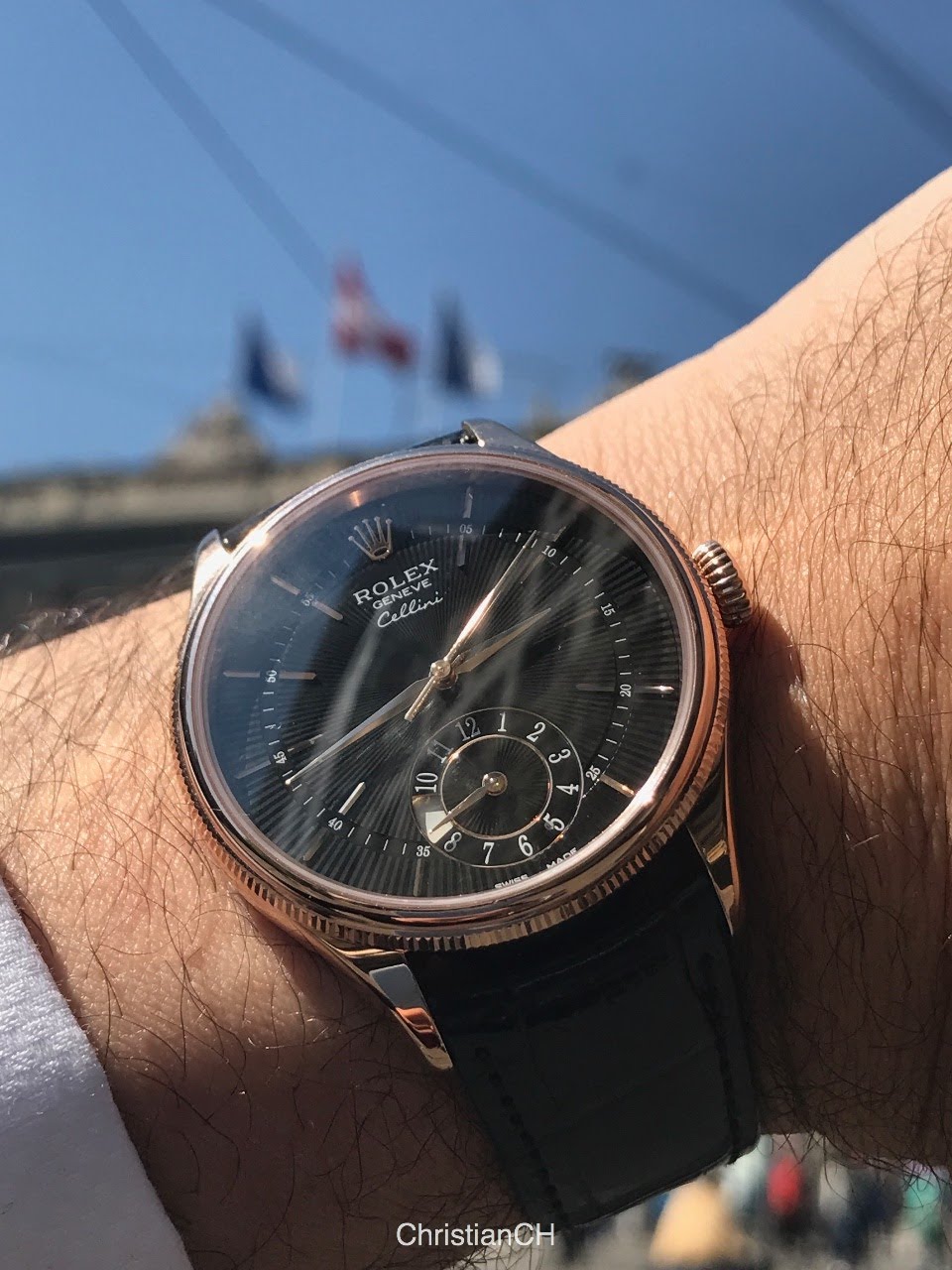 Rolex sales cellini wrist