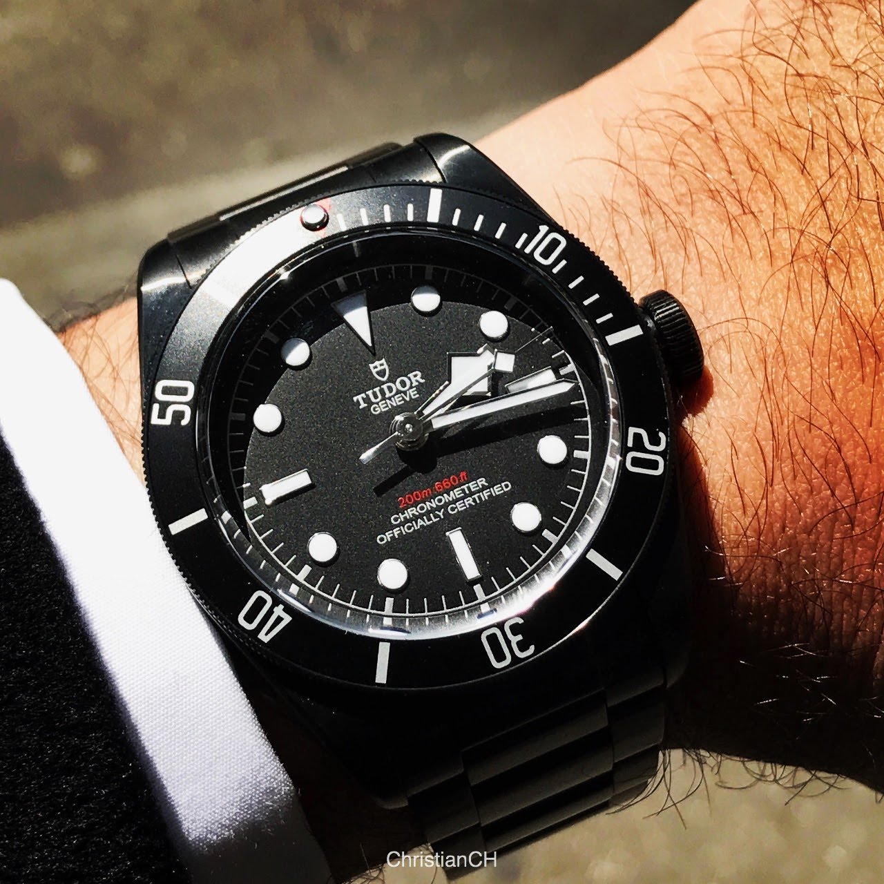 Tudor black store bay dark replica