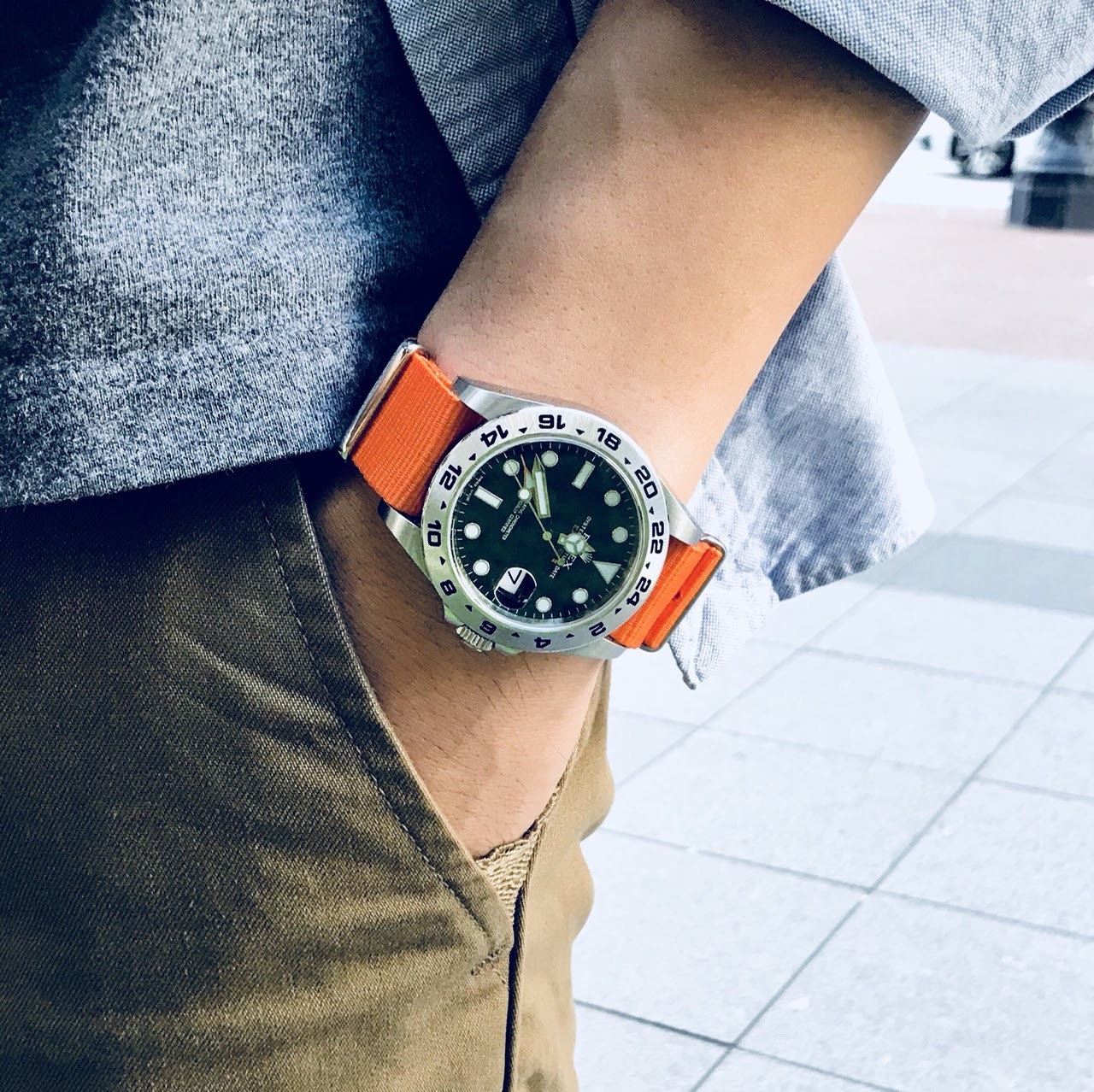 rolex explorer ii nato