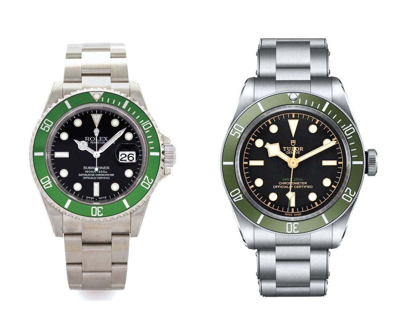 tudor submariner green