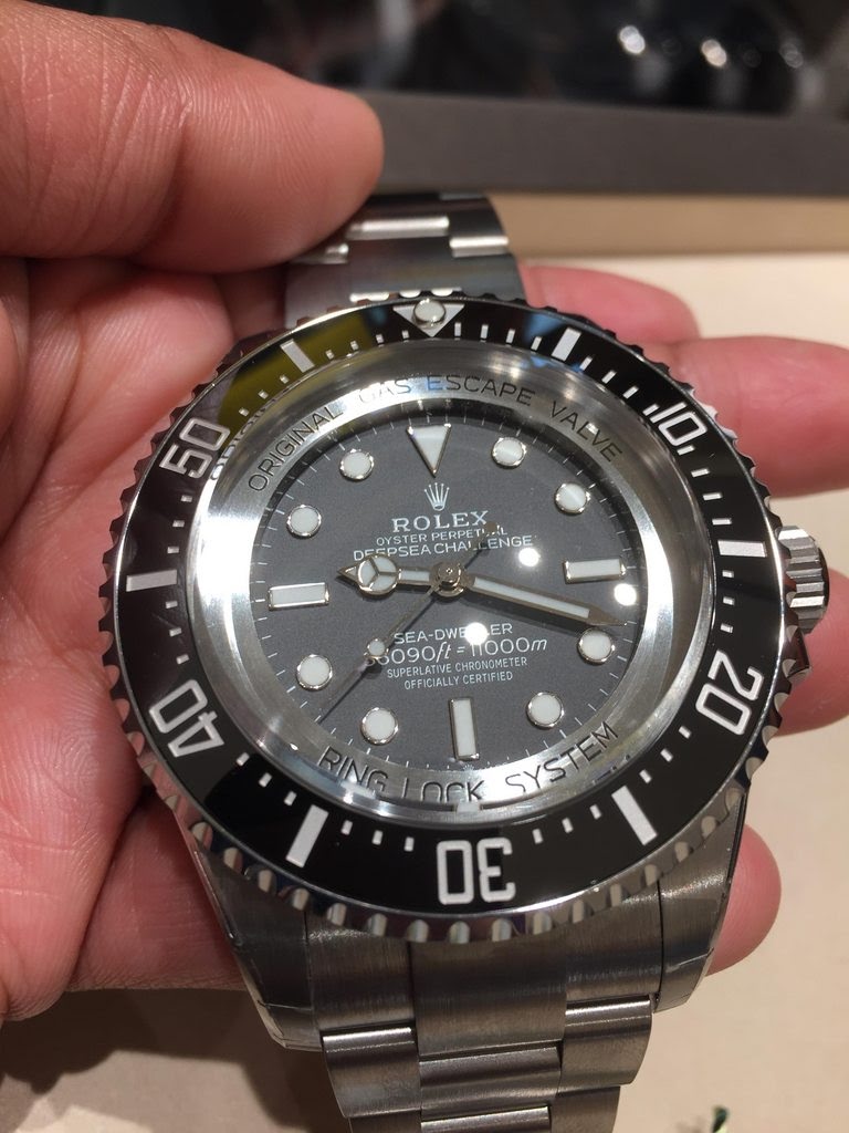 Rolex Deepsea Challenge Watch Goes To Bottom Of The Ocean