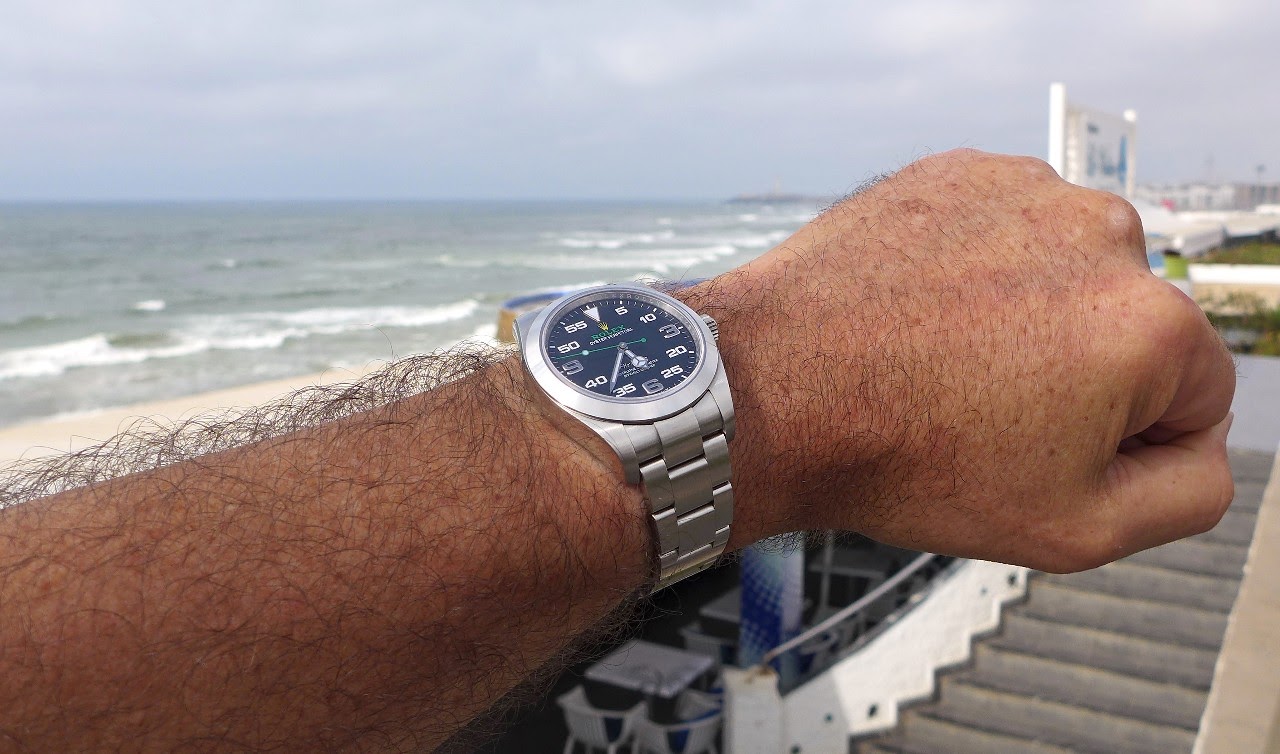 Viewer Gavmild national flag Rolex - Rolex Air King 116 900. A day at the sea...