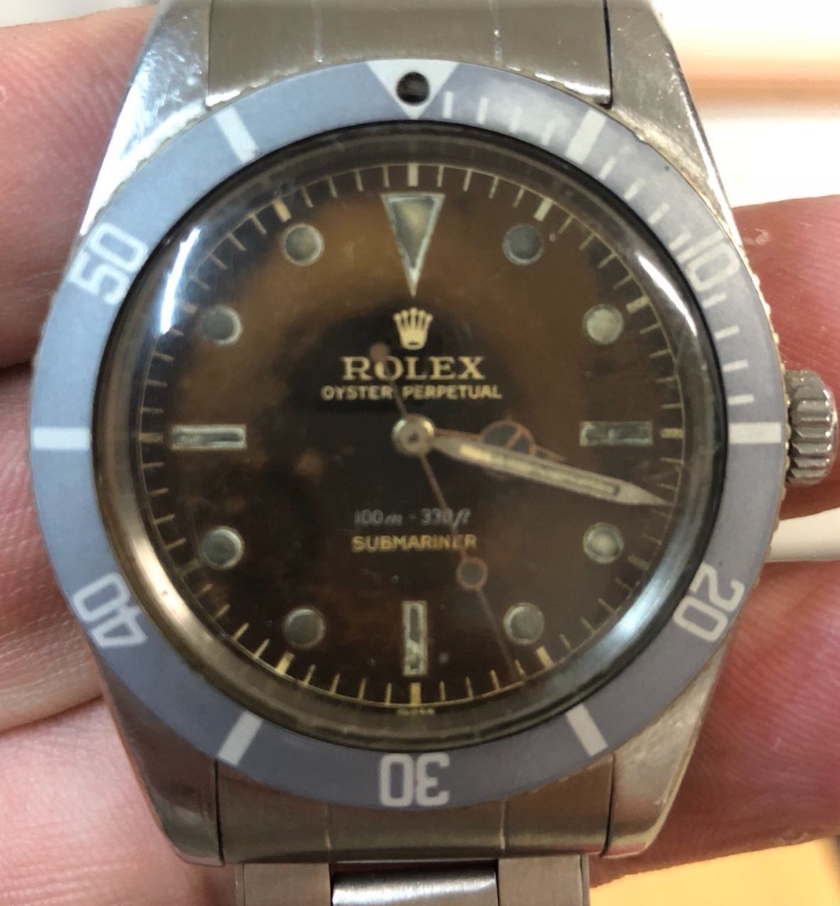 rolex radium dial