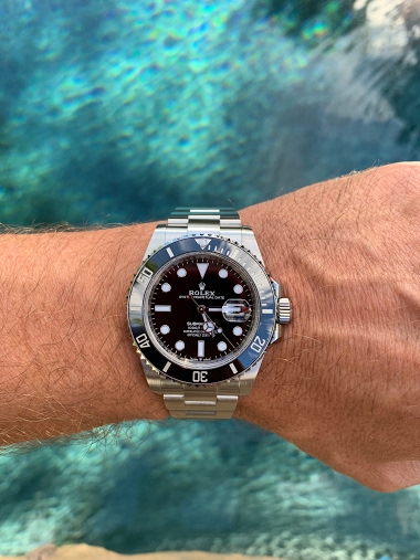 NEW Rolex Submariner Date 126610LN Wrist roll #shorts #wristwatch