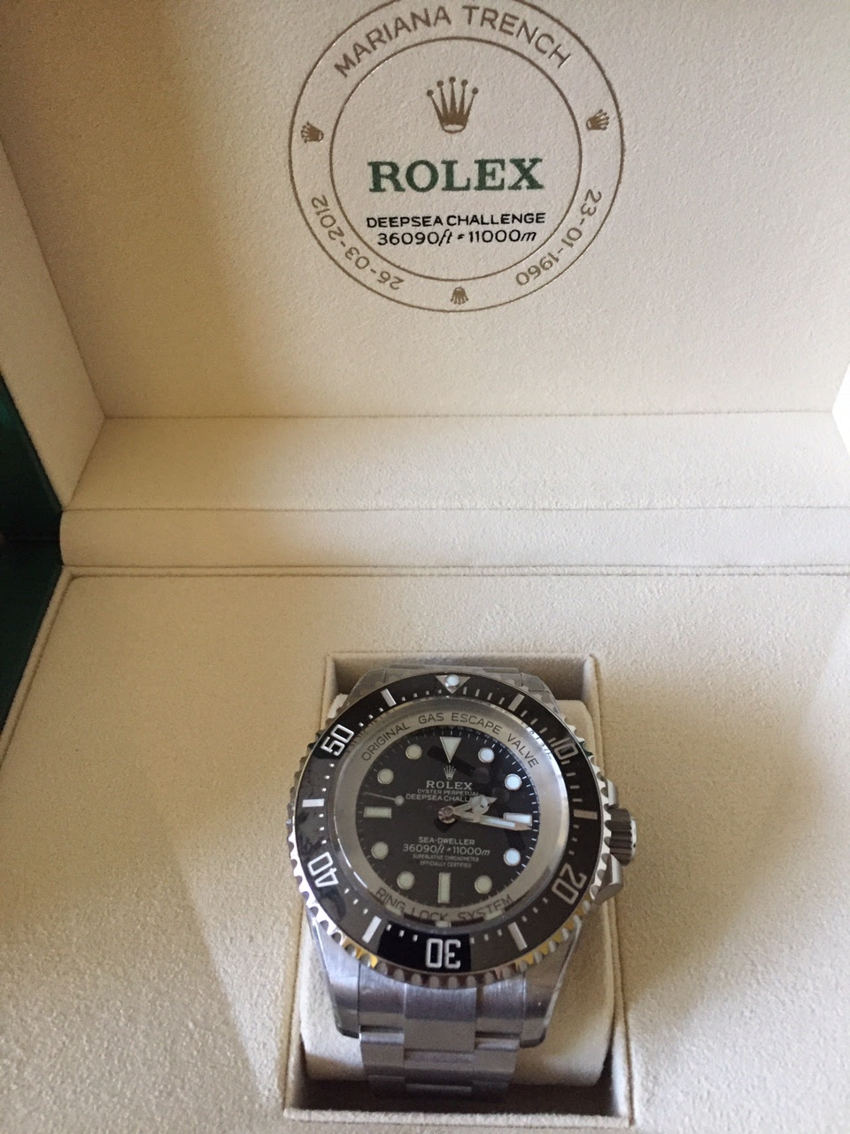 Rolex Deep Sea Special Prototype versus Display Model - Rolex Forums  - Rolex Watch Forum