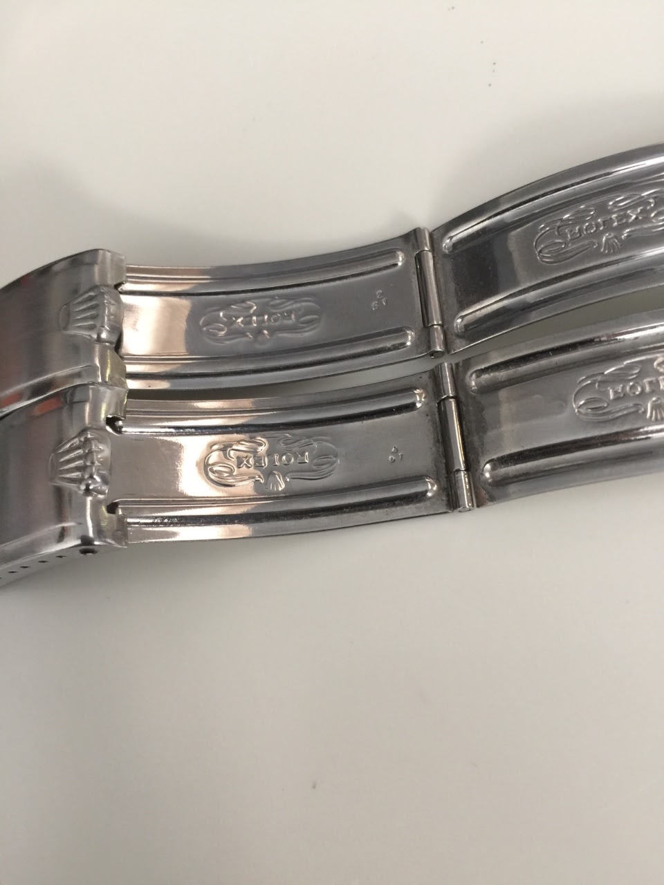 rolex stamped clasp