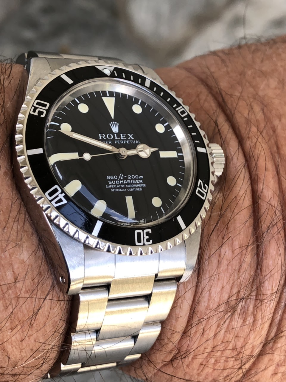 rolex submariner service