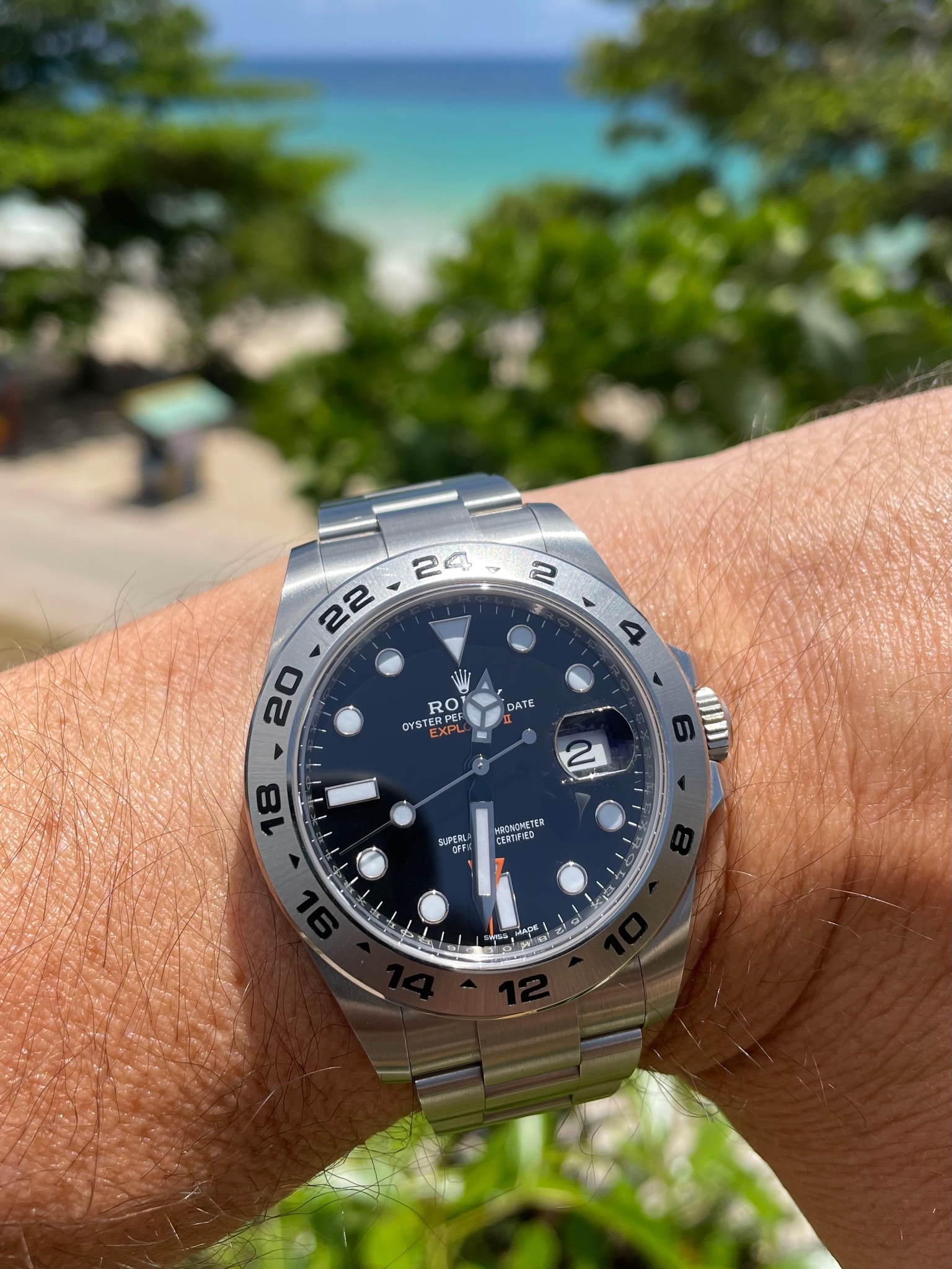 Rolex Exploring with the black face II