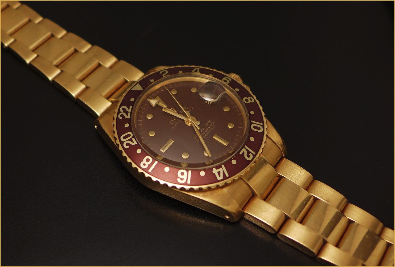 Rolex GMT Master 1675 Gold, Concorde 