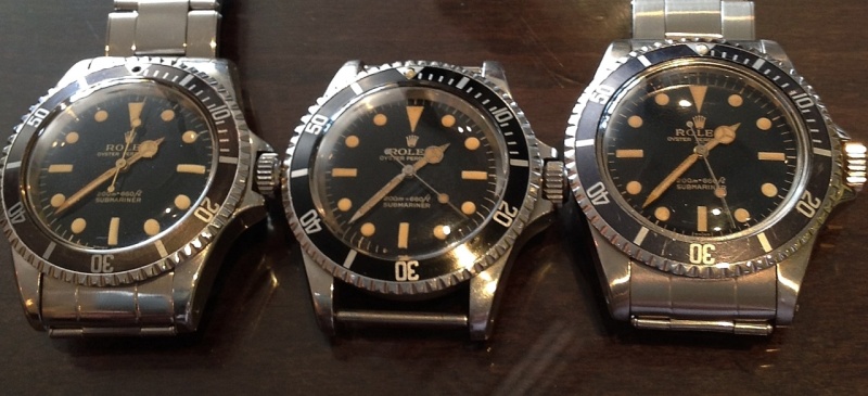 rolex 5513 dial variations