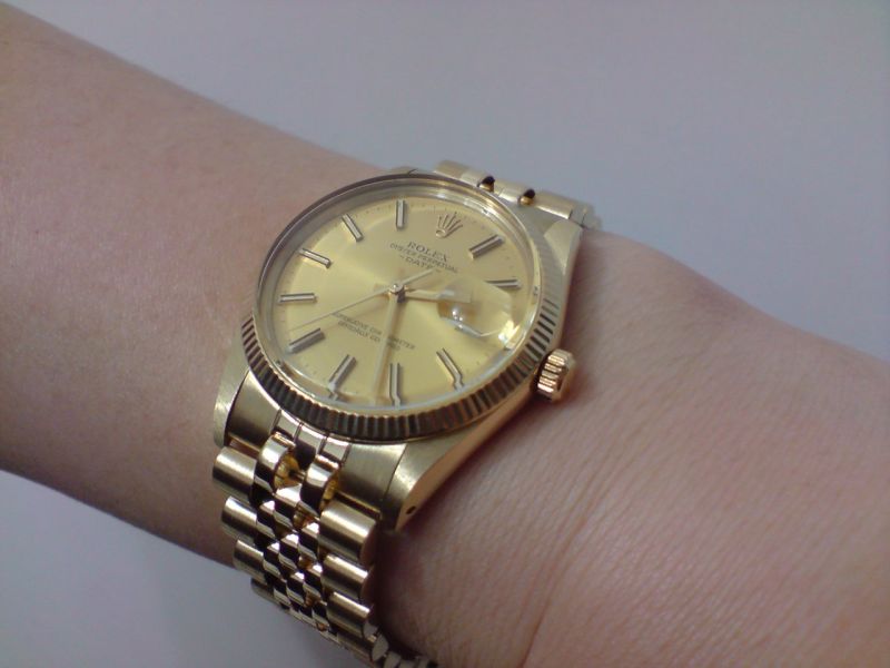 14k gold rolex