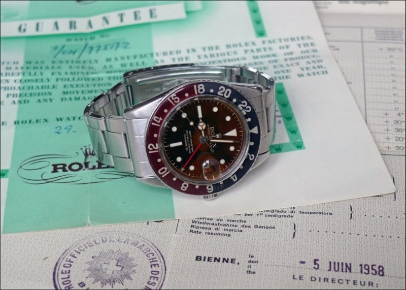 Rolex GMT-Master 6542 Bakelite Bezel Guide