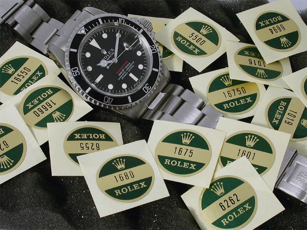 rolex sticker