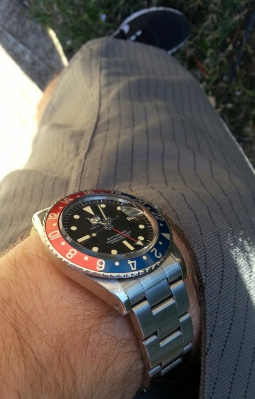 Rolex GMT-Master 1675 Radial Dial