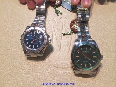 Rolex Yacht-Master 116622 vs. Milgauss Comparison