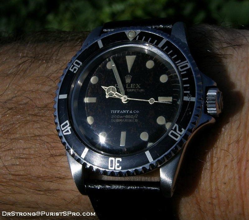Rolex Tiffany & Co. Gilt Submariner 1964