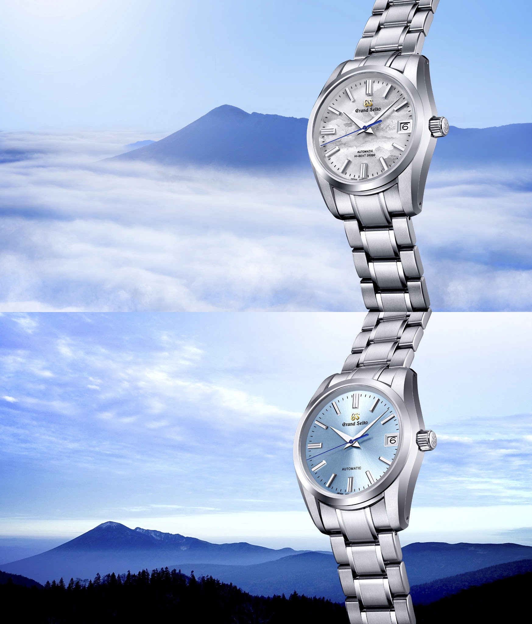 Seiko - Two new 37mm mechanical Grand Seiko watches