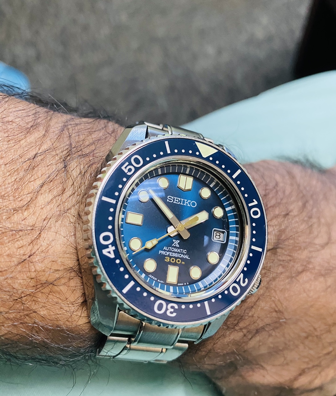 seiko mm300 blue