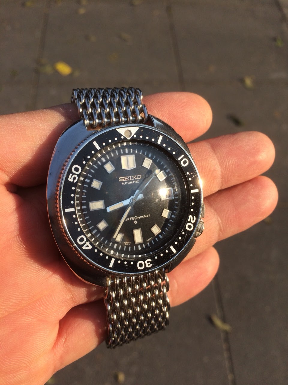 Seiko - The pleasure of wearing a vintage seiko diver