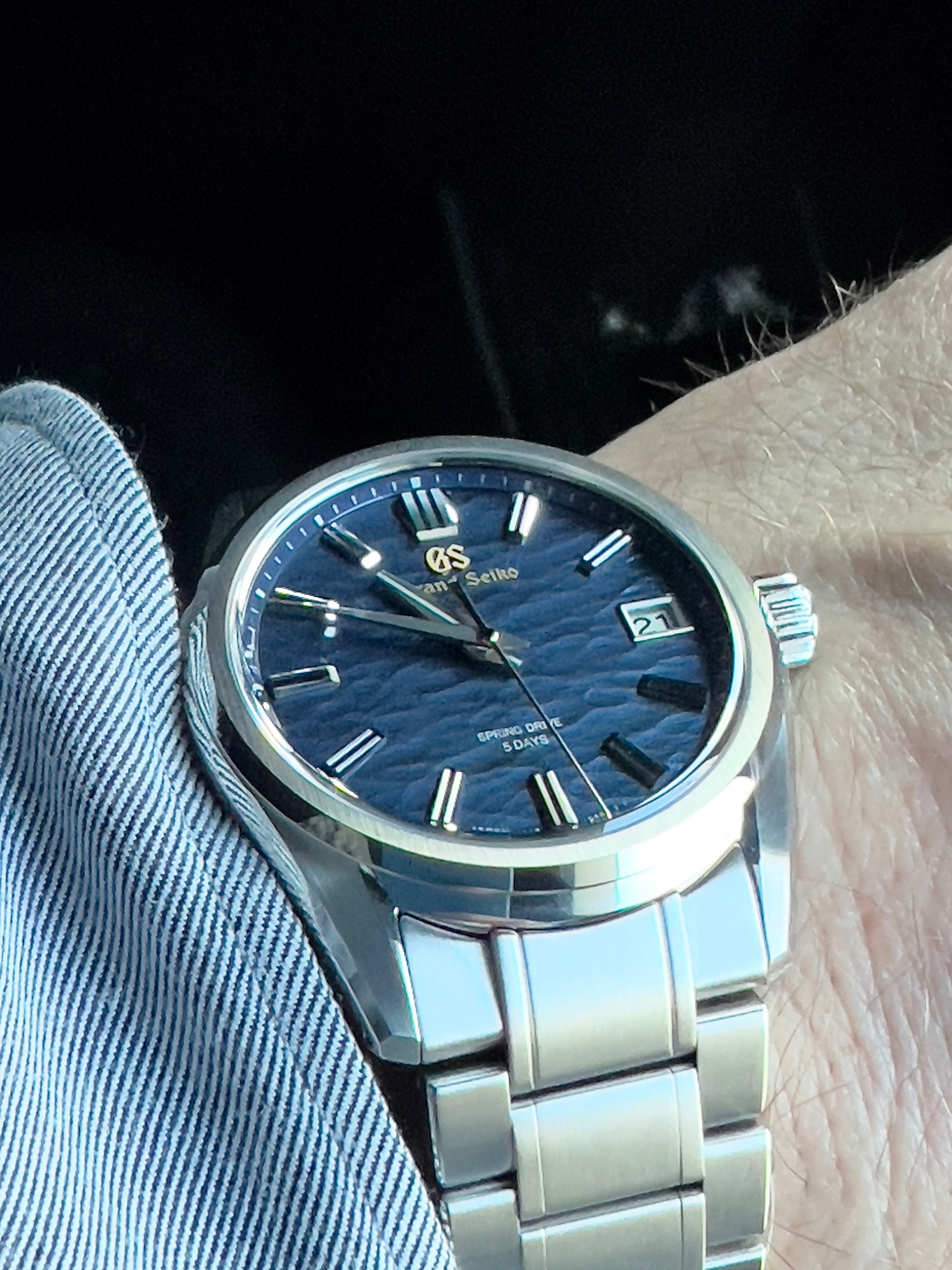 Seiko - INCOMING slga007! Just in! I could not resist its silky smooth second  hand motion!