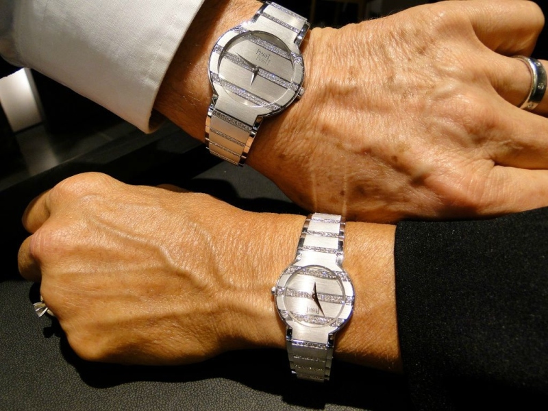 quartz his and her watches