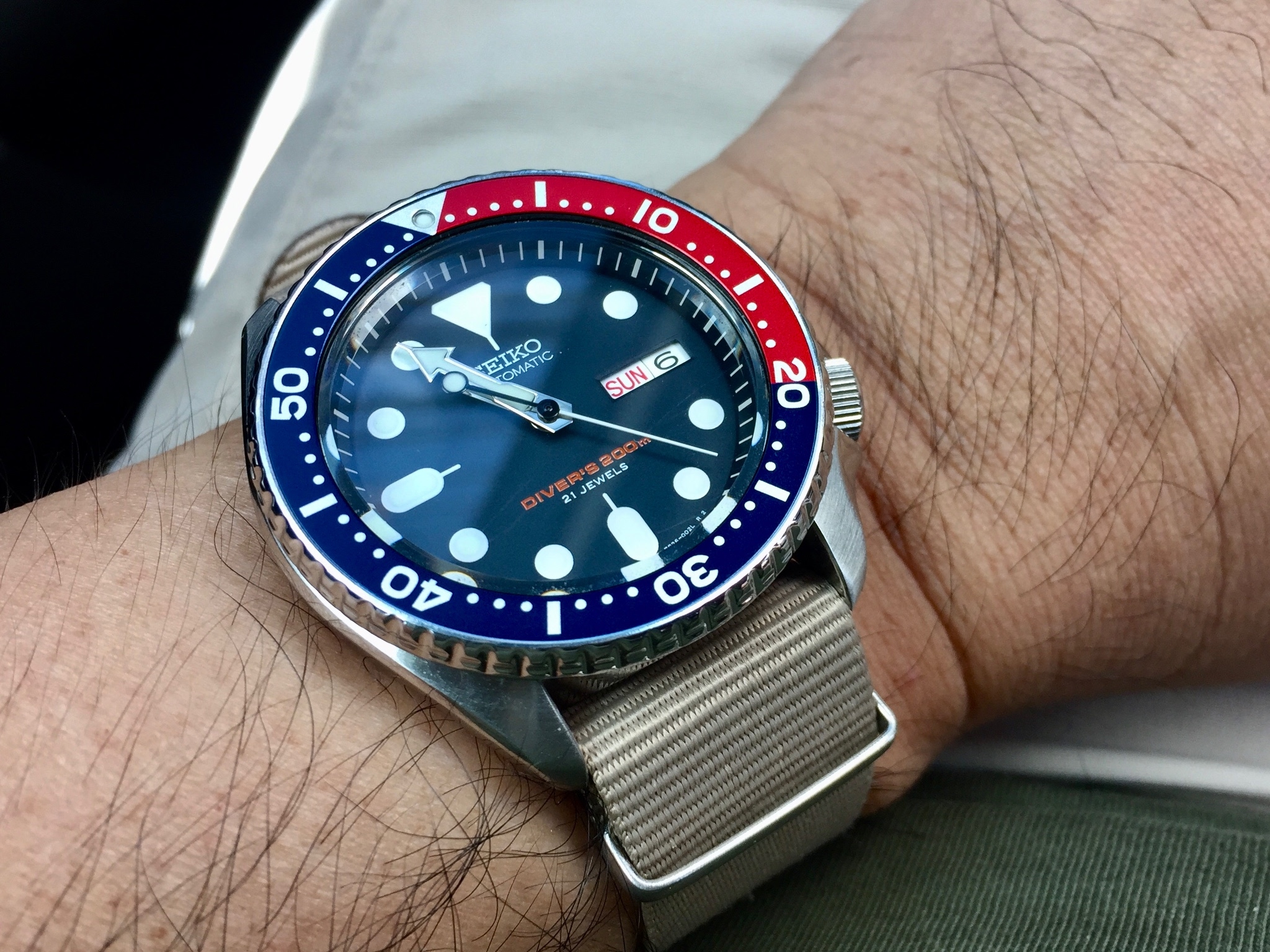 Seiko - One thing i now like about the skx which i used to not like..