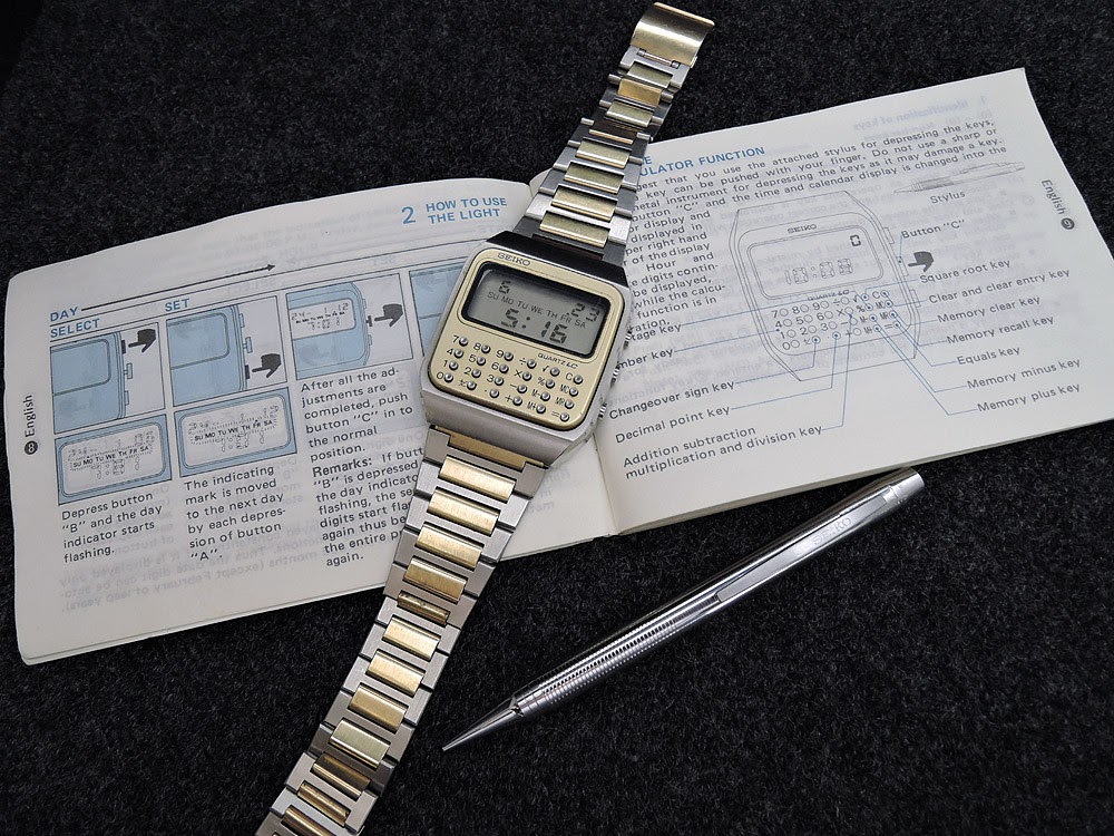 Seiko - Got the very first calculator watch from Seiko yesterday.