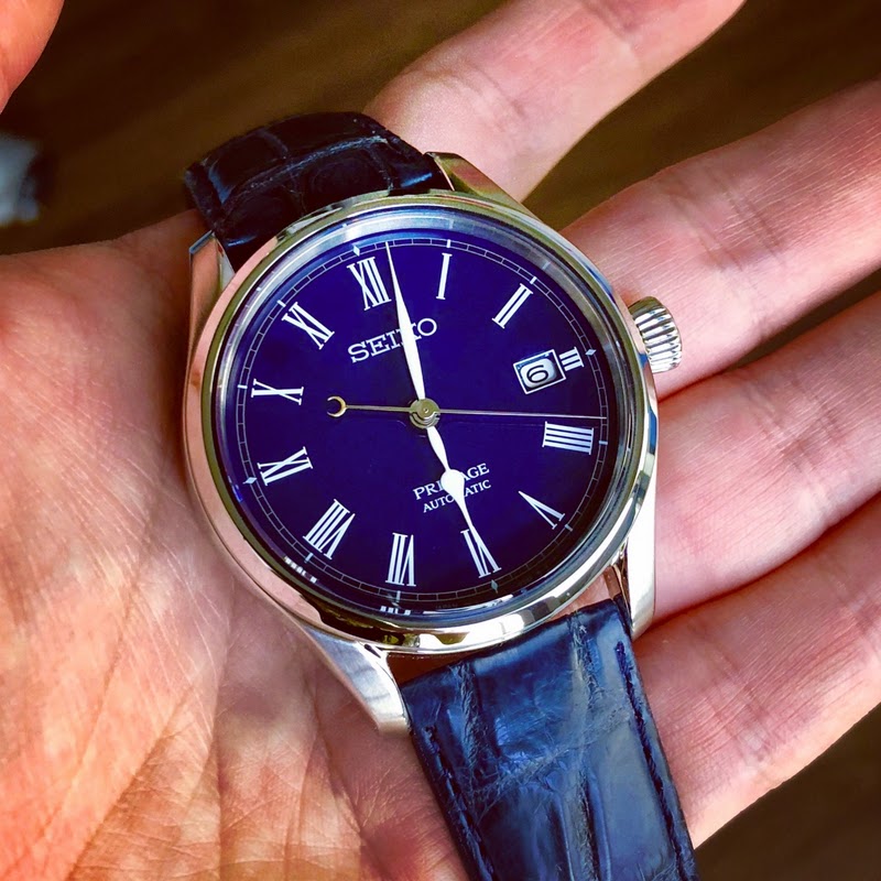 Seiko - To continue the torture ... Seiko Presage Blue Enamel