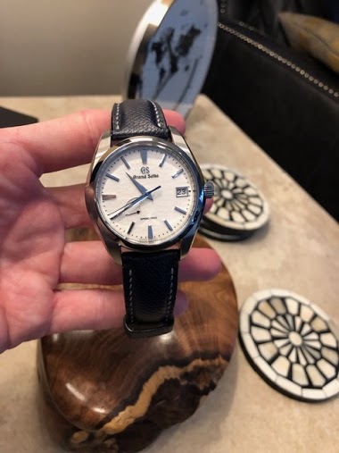 Seiko - GS Snowflake on a leather strap